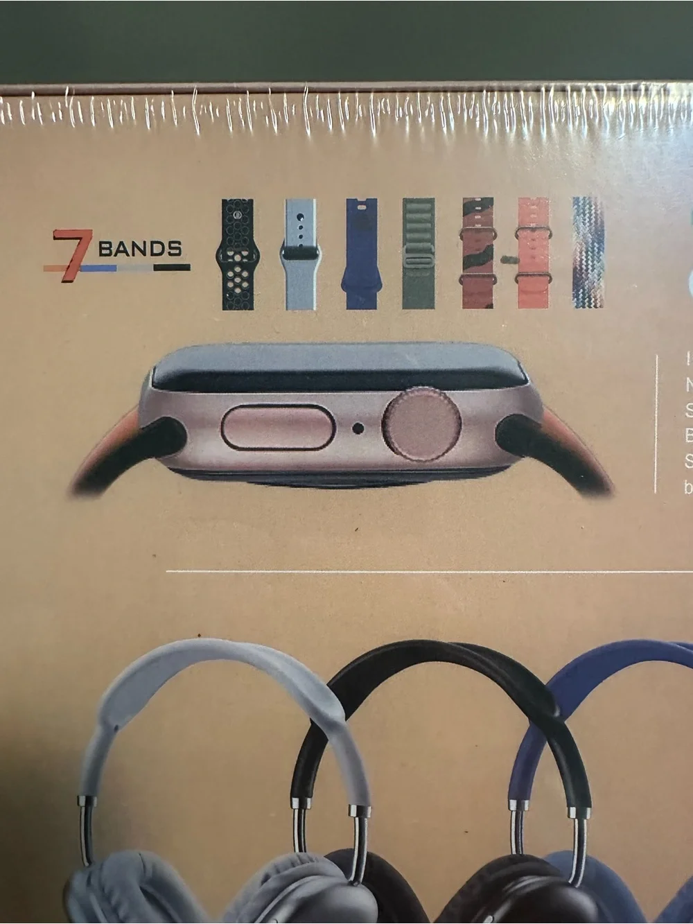 Wireless Smartwatch & Headphones Bundle